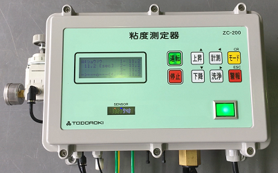 カップ式自動粘度測定器コントローラ部